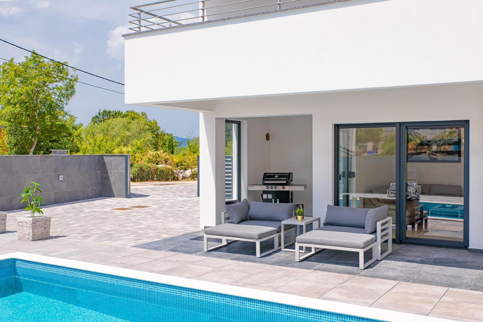 Villa Graefin Malinska Exteriér fotografie