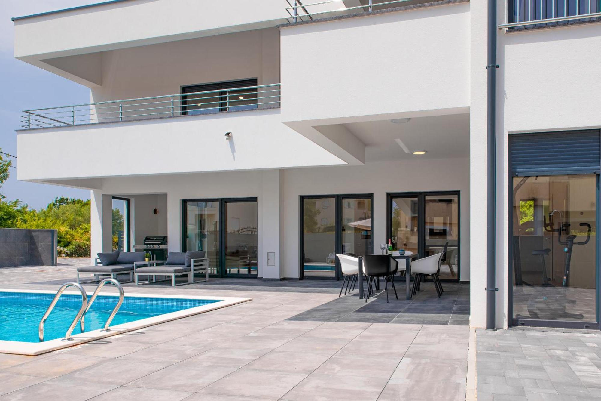 Villa Graefin Malinska Exteriér fotografie